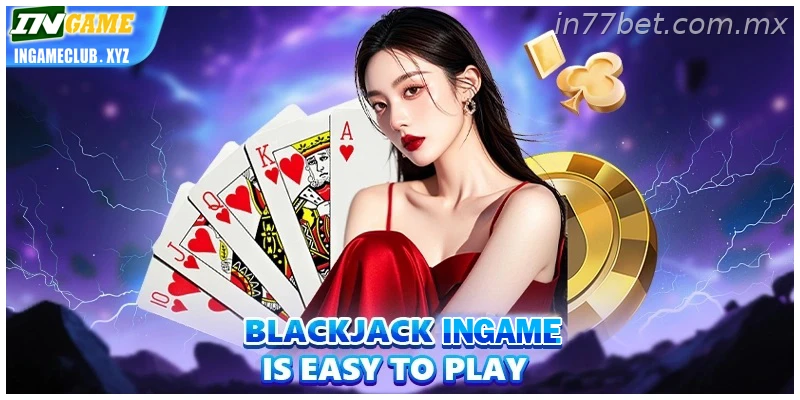 Blackjack 77BET is easy to play