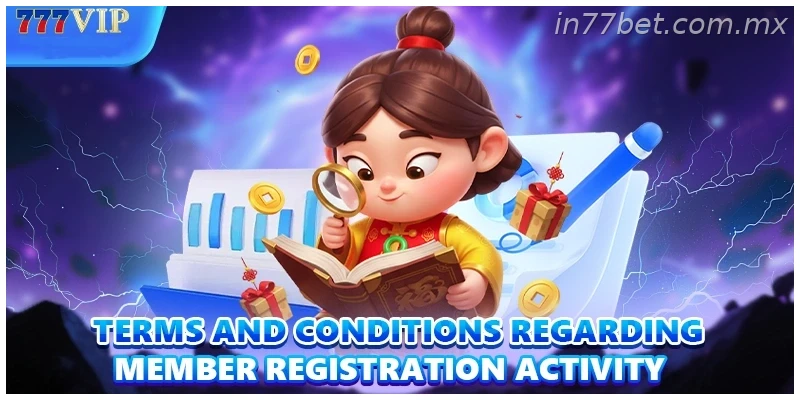 Terms and conditions for account registration